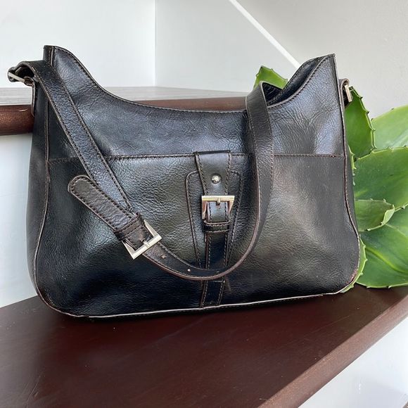 Etienne Aigner Bags Vintage Aigner Genuine Leather Shoulder Bag